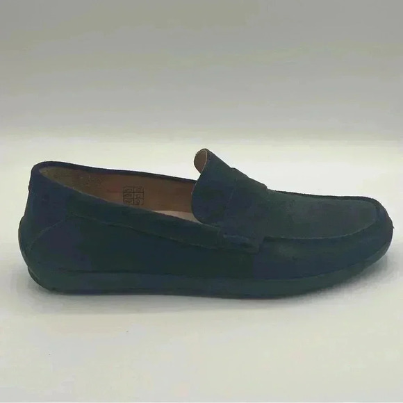 Samuel Hubbard Men’s Free Spirit Driver Suede Navy Size 13 Brazilian Shoe - Picture 10 of 11